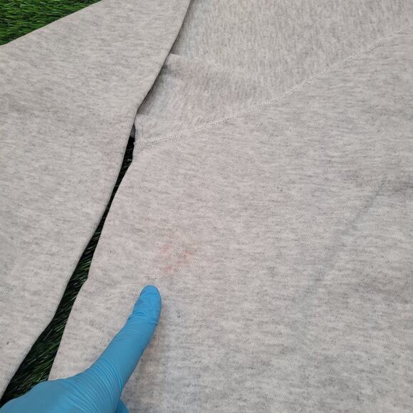 Vintage 90s Hanes Made in USA Boston Sweatshirt Mens Large Raglan Sleeve - Picture 6 of 7